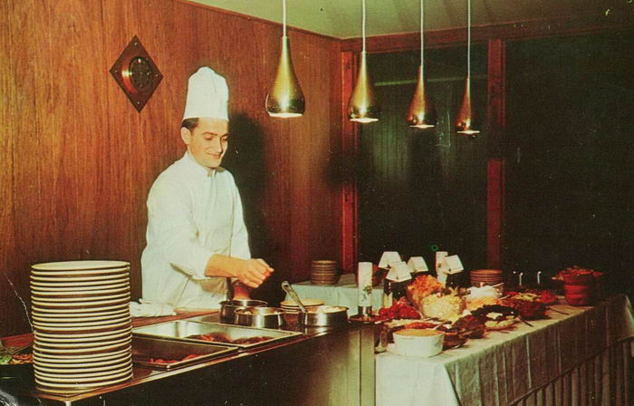 Crystal Mountain - Old Postcard Photo (newer photo)